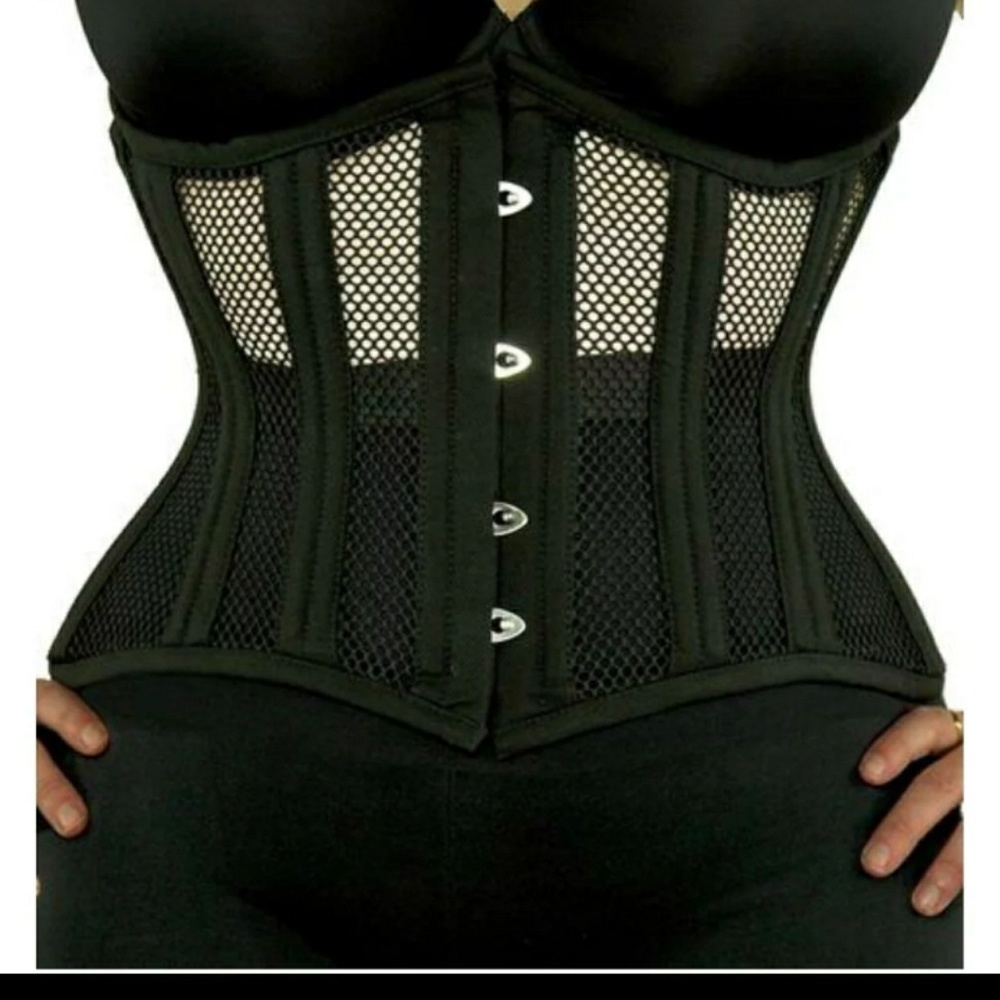 orchards navy corset